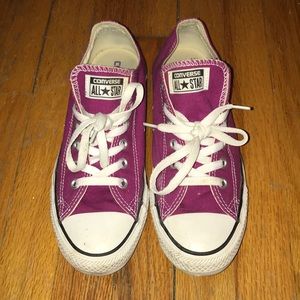 !PRICE DROP! Magenta Woman’s Converse